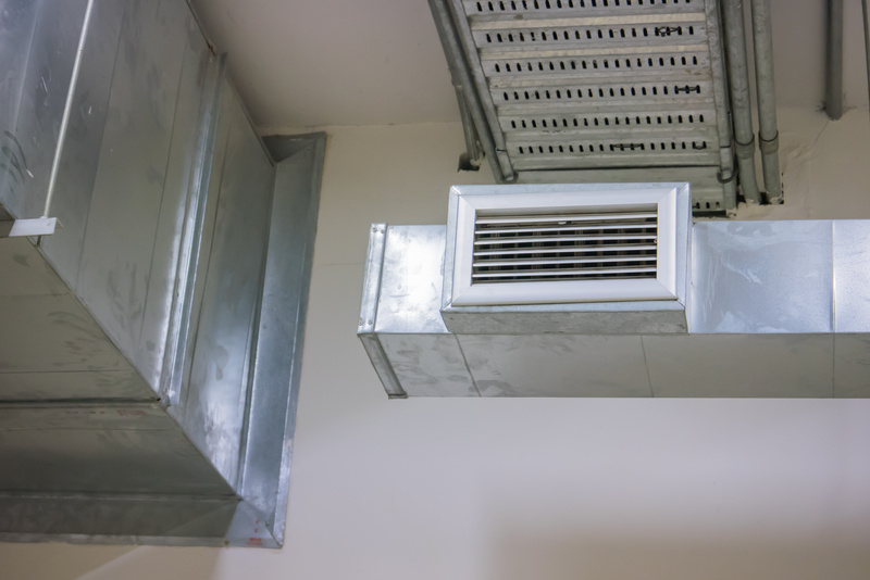 air duct  and ventilation systems in Factory